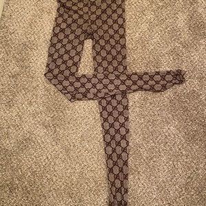 Gucci GG pattern tights